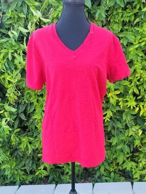 Diesel Red Short Sleeve Tee